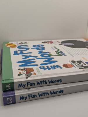 My Fun with Words 2 Book Set - A-K & L-Z - 2013 HC Very Good