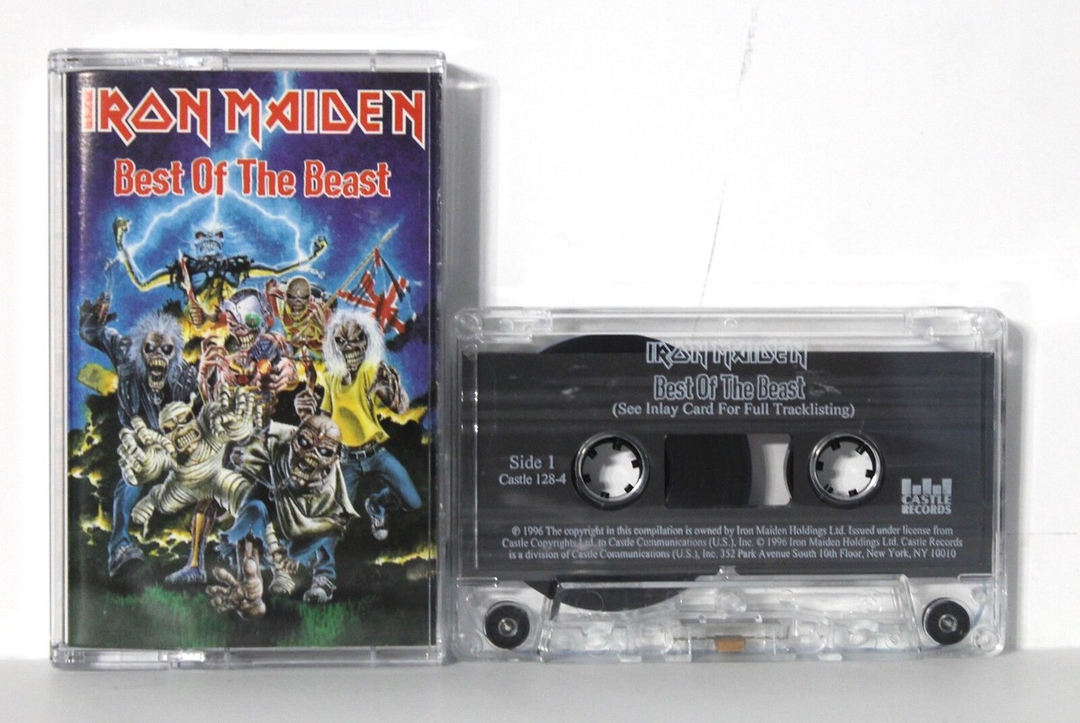 IRON MAIDEN - 13 Castle Records cassette box set w/48 xtra