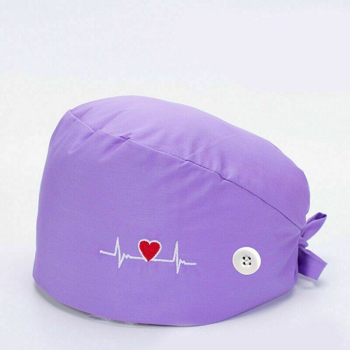 Unisex Nurse Doctor Hat Surgical Scrub Cap Medical Dentist Teeth Dental Cap UK - Picture 31 of 111