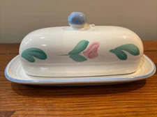 International China Tableworks PORTO CAPRI Covered Butter Dish