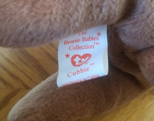 Ty Beanie Babies - Cubbie the Bear Style 4010 (1993) - Picture 6 of 7