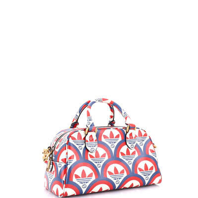 Gucci x adidas Duffle Bag Printed Leather Mini | eBay