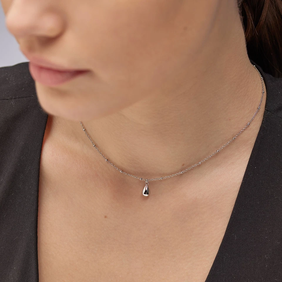 BROSWAY PERFECT COLLANA GIROCOLLO CON GOCCIA DA DONNA IN ACCIAIO BPC09 (4633) - Immagine 3 di 4