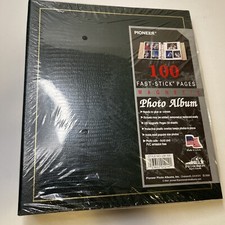 Pioneer Photo Album With 100 Magnetic Pages, Green, Vintage, NEW SEALED