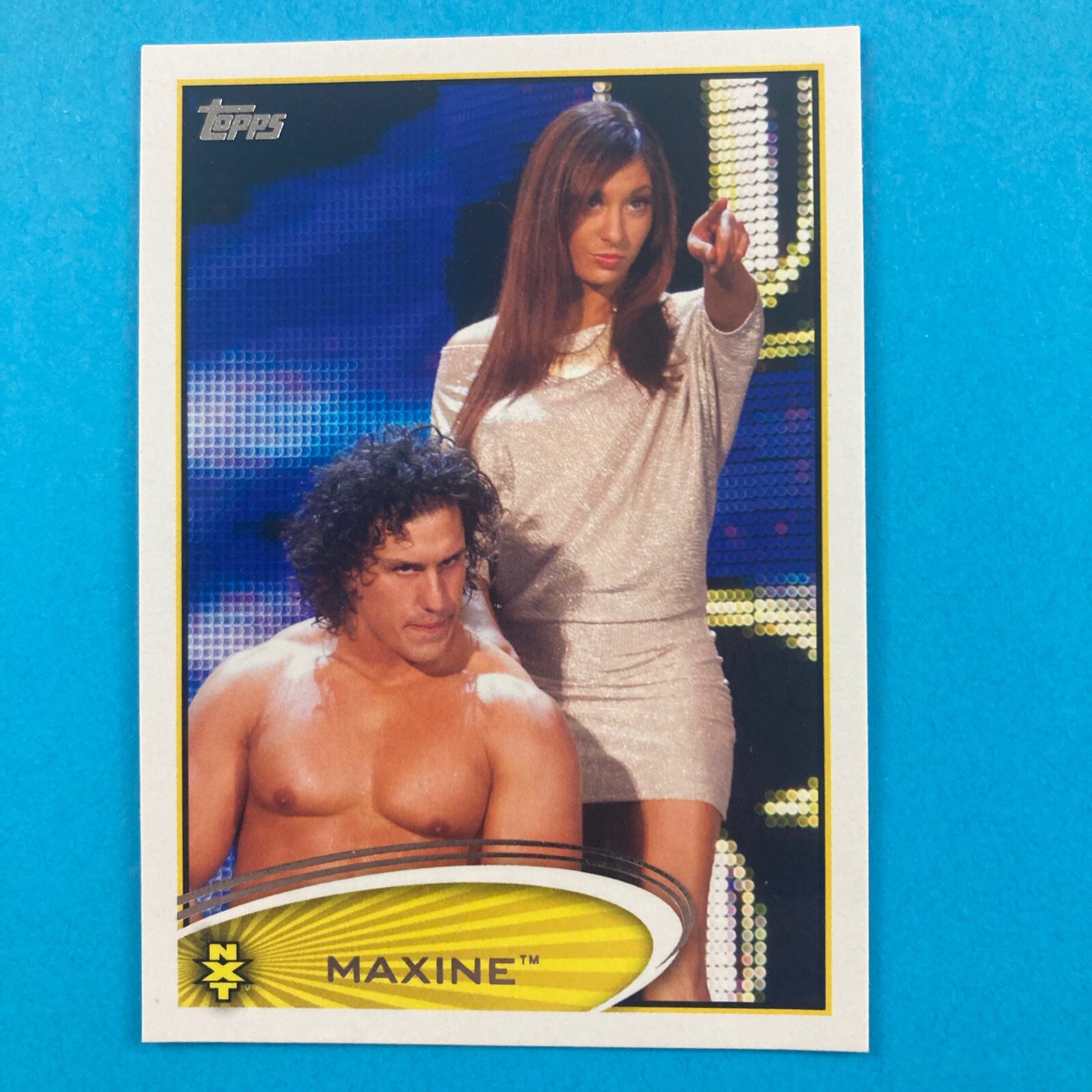 Maxine  2012 Topps WWE Card #17 NXT