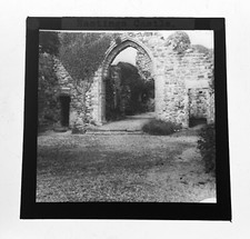 ANTQ Magic Lantern Slide HASTINGS CASTLE Sussex
