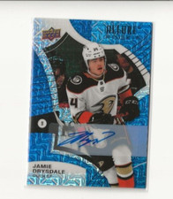 Jamie Drysdale Auto 8/35 RC 21-22 UD Allure Blue Line Auto  #142