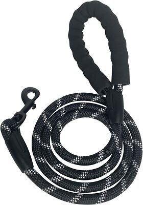 Beastron 5FT Reflective Heavy Duty Dog Leash with Comfortable Padded Handle