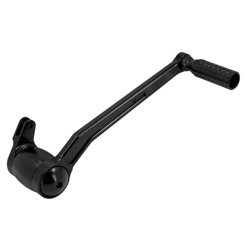 Black Brake Arm Lever Peg Pedal Fit For Harley Touring Road King Glide FLH 14+ - Imagen 9 de 13