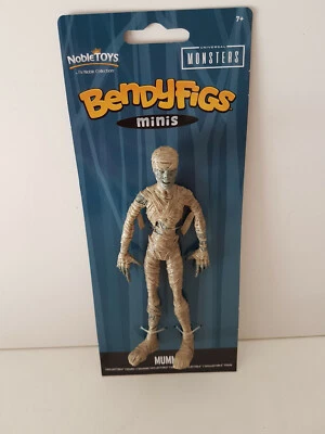 UNIVERSAL MONSTERS BENDYFIGS MINI SERIE 1 MUMMY -NEU- 14cm