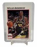 1991-92 Hoops San Antonio Spurs #188 Willie Anderson Basketball NBA Card MINT