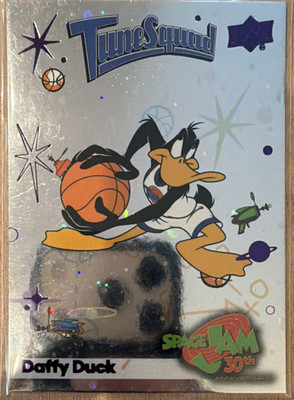 Upper Deck Space Jam 30th Anniversary Daffy Duck Cosmos Insert #1