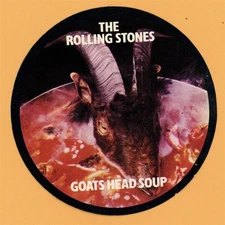 Rolling Stones 1973 Goats Head Soup Concert Tour PROMO STICKER Backstage Pass