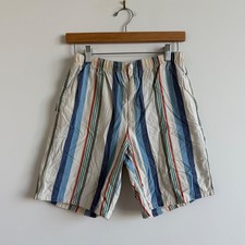 Vintage Polo Ralph Lauren Striped Cotton Shorts Size Medium