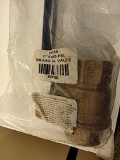 1" Brass F x F, HBV,-100, Ball Valve , Shut-Off Valves, UL  Nsf, 600psi 