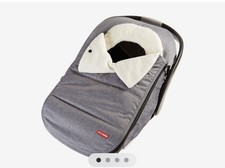 Skip Hop Stroll  Go Car Seat Cover heather gray Winter Infant Baby New