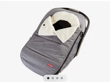 Skip Hop Stroll & Go Car Seat Cover heather gray Winter Infant Baby New