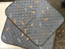 Zwei Welpeneinlagen 23x18, waschbar, wiederverwendbar, wasserdicht, für kleine Hunde