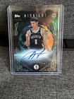 Egor Demin 2025 Topps Midnight RC Midnight Sun Rookie On Card Auto/25 Nets