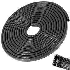 Car Door Edge Guards 32Ft 10M Universal Rubber U Shape Edge Trim 32 ft Black