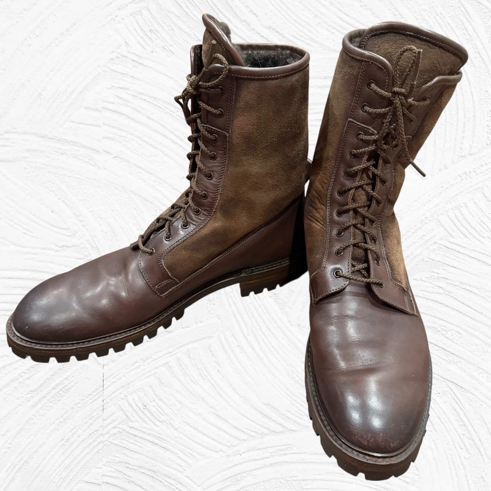 Antonio Maurizi Olimpiadi St. Moritz Montagna Depositato Boots EU45/12US Brown