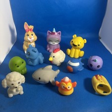 Soft Squeeze Bathtub Toy Lot Of 11
