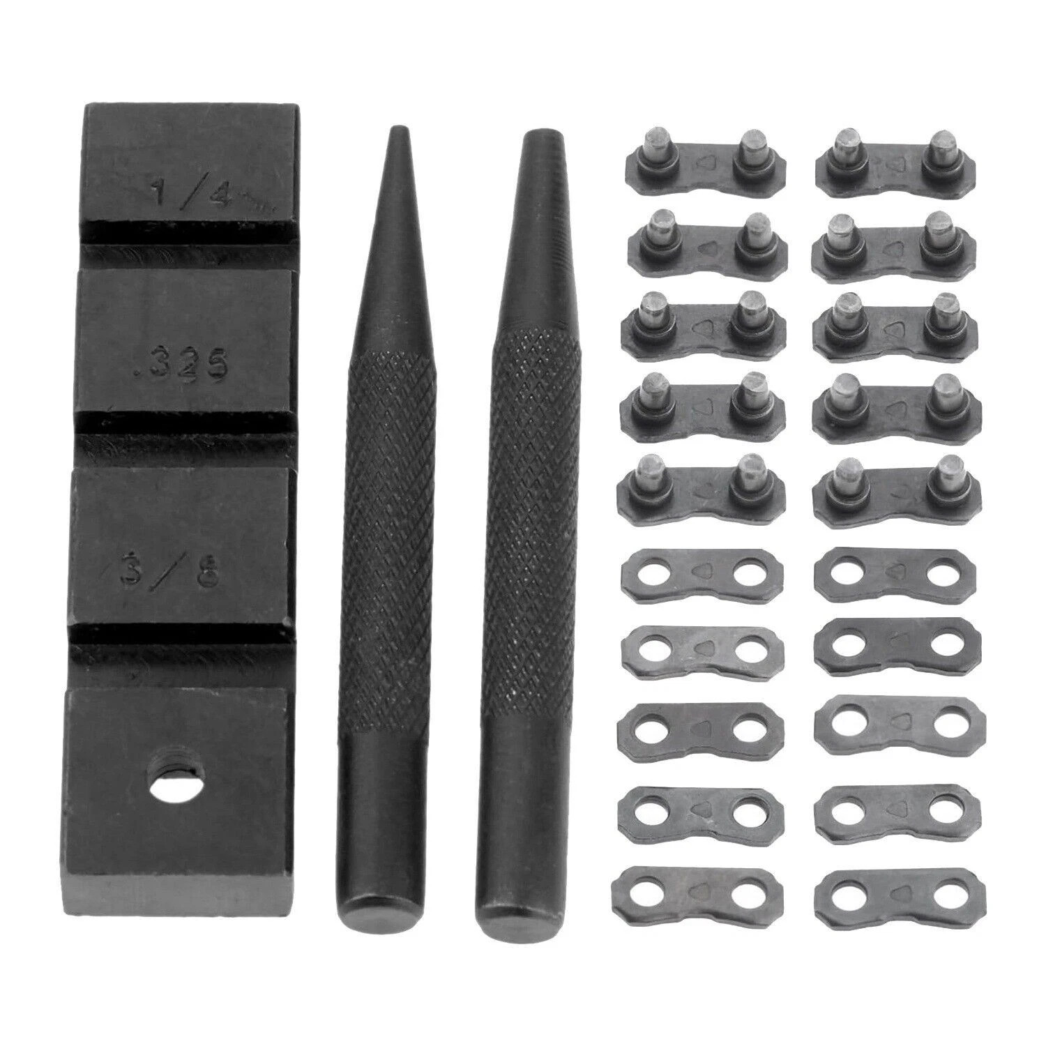 3PCS Chainsaw Breaker Chain Saw Repairing Mending Tool Set with 10 Sets ...