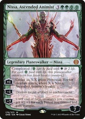Nissa, Ascended Animist - Foil ONE NM MTG