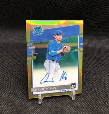 2020 Optic Anthony Kay /10 RATED ROOKIE ON CARD AUTO GOLD PRIZM SSP #RCRRS-AK 📈