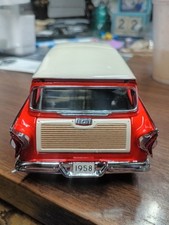 Miniature Danbury Mint Edsel Bermuda 1958 - 1/24 Rouge Et Crème