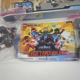 LEGO Ninjago 70725 Nindroid MechDragon  691 PC Age 9-14 INCOMPLETE