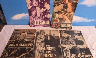 NEUES FILM PROGRAMM WIEN NFP 5 Kino Programme Zeit: ca. 1954 1962