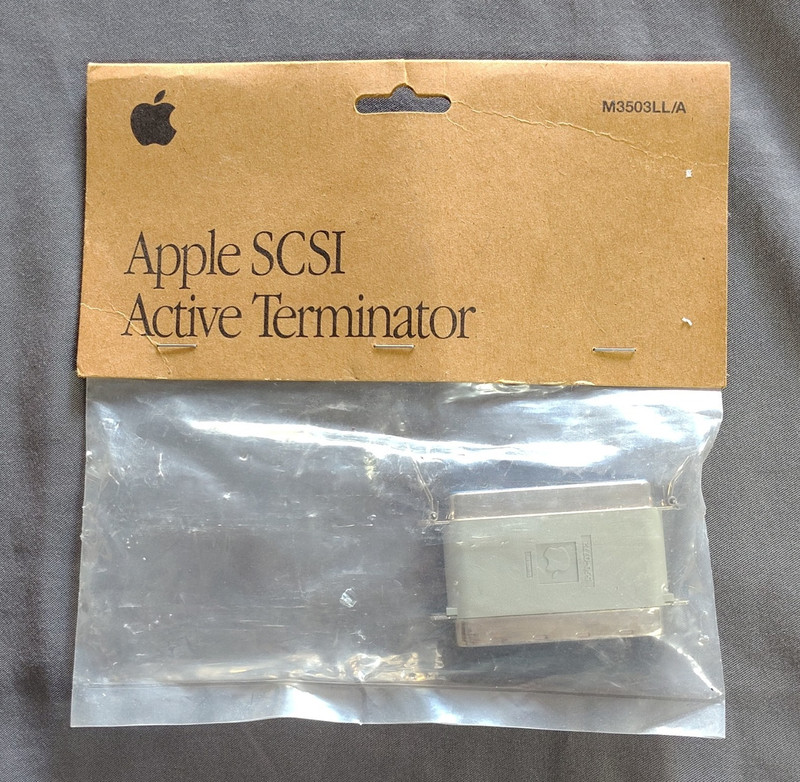 Apple SCSI Active Terminator M3503LL/A Vintage for Apple Macs