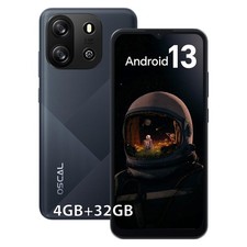 Blackview OSCAL FLAT 1C 4G Smartphone 4GB+32GB 6.56" Android 13 4700mAh Dual SIM