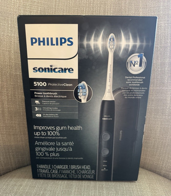 Philips Sonicare ProtectiveClean 5100 Black HX6850/60 Sonic Sensor
