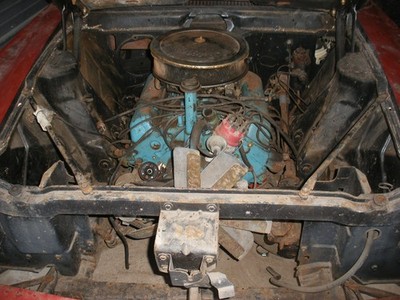 VINTAGE AMC 360 5.9L V8 ENGINE MOTOR + BONUS EXTRAS !! - PARTS ONLY
