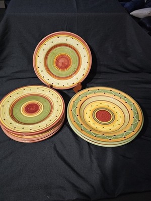Set Of 7 Pier 1 Etrusco Plates And Bowls