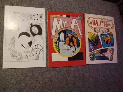 Ditko's Mr. A 4 Wha? 3 Ate Tea N 18 Hero Series 2 1975 steve 2003 hershenson lot