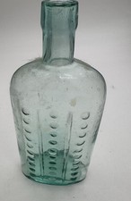 Vintage Poison Bottle Rare Ribs And Dots No Damage SHIPS FREE IN THE USA