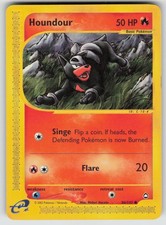Houndour 86/147 Common Aquapolis Pokemon NM