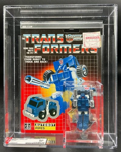 Transformers * Pipes * AFA 80 * 75/85/85 subs * Rare! * FREE US Ship!