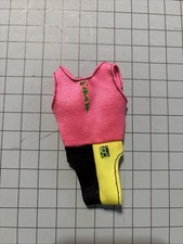 VTG 1989 Mattel Barbie Fashion Doll Beach Blast One-Piece Swimsuit Pink Bikini B