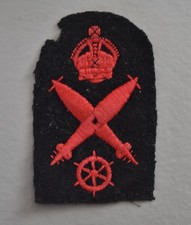 Royal Navy Torpedo Coxswain, WW2 Era Smaller Cuff Trade Badge/Patch