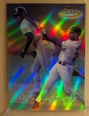 1998 Topps Gold Label CLASS 2 #100 Ken Griffey Jr Refractor HOF RARE PARALLEL