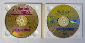 Sega CD Sherlock Holmes Consulting Detective & Classics Arcade Collection Discs