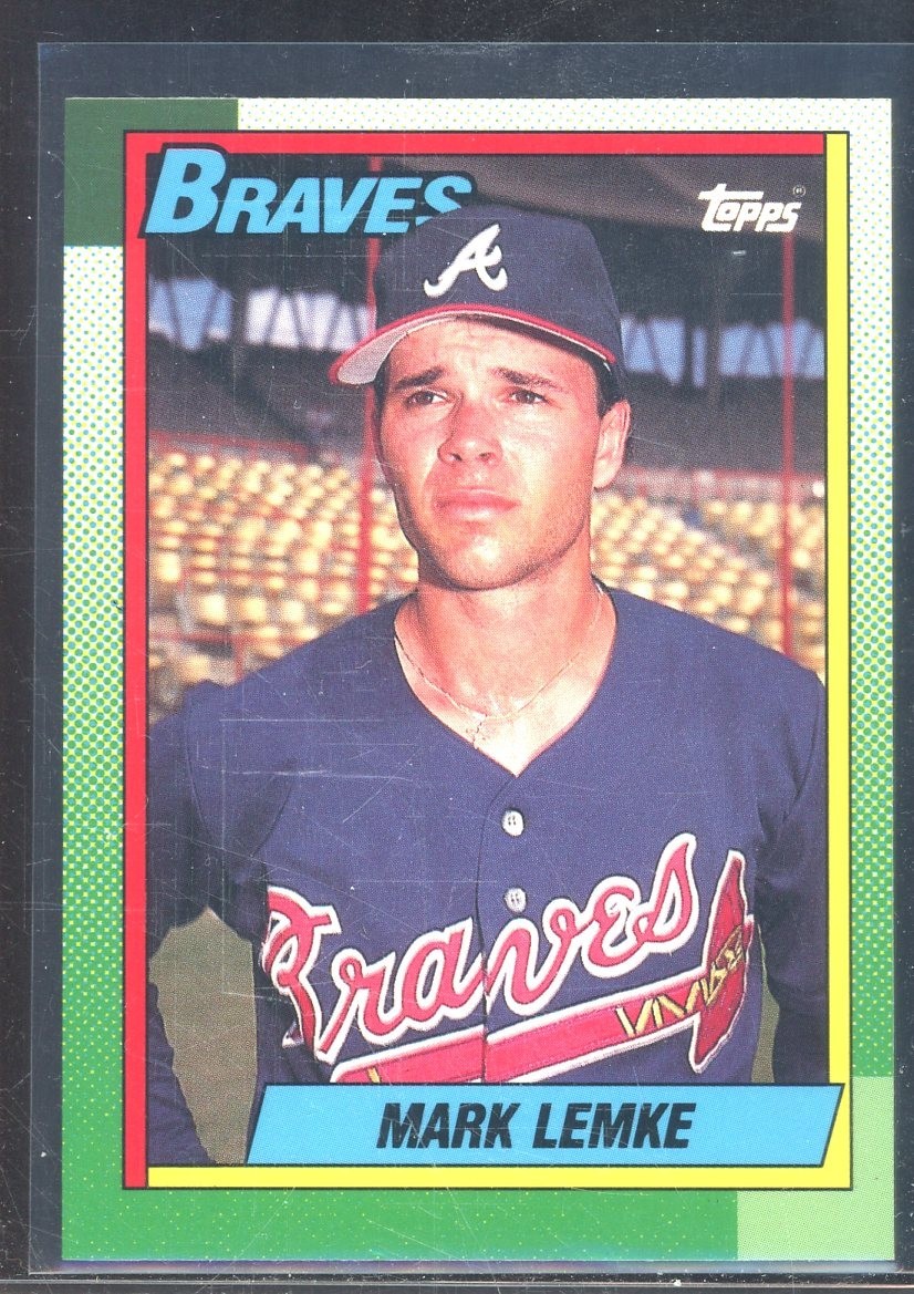 Mark Lemke 1990 Topps Tiffany #451 