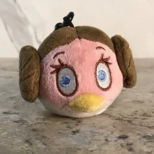 ANGRY BIRDS STAR WAR PRINCESS LEIA PLUSH BACKPACK CLIP COMMONWEALTH 2012