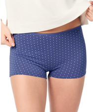 Gap GapBody Women's Cotton Stretch Boyshort Underwear GPW00278 Bleached Denim XL