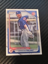 2024 Bowman - Prospects Derniche Valdez #BP-7 (RC) Chicago Cubs Prospect 