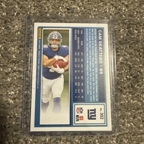 2025 Panini Donruss CAM SKATTEBO Rated Rookie Giants RC - Picture 2 of 2